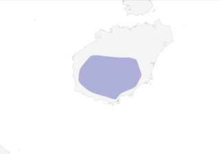 Distribution of the Hainan Partridge - Range Map