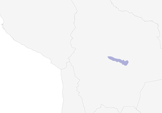 Distribution of the Horned Curassow - Range Map
