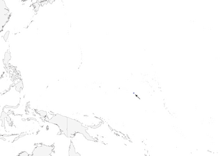 Distribution of the Kosrae Fruit-Dove - Range Map