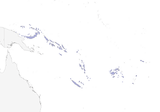 Distribution of the White-rumped Swiftlet - Range Map