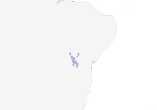Distribution of the Hooded Visorbearer - Range Map