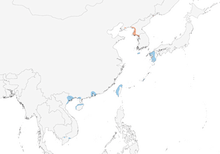 Distribution of the Black-faced Spoonbill - Range Map