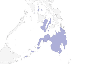 Distribution of the Dimorphic Dwarf-Kingfisher - Range Map