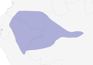Distribution of the Scarlet-crowned Barbet - Range Map