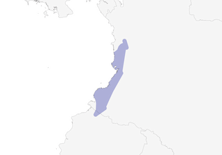 Distribution of the Five-colored Barbet - Range Map