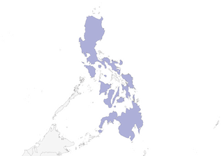 Distribution of the Philippine Woodpecker - Range Map