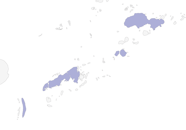 Distribution of the Sulu Woodpecker - Sulu Pygmy Woodpecker - 