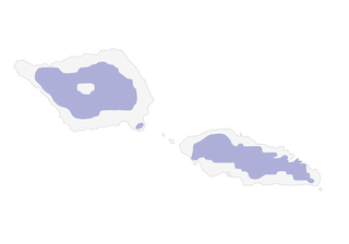 Distribution of the Mao - Range Map