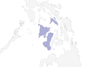 Distribution of the Visayan Fantail - Range Map