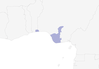 Distribution of the Anambra Waxbill - Range Map
