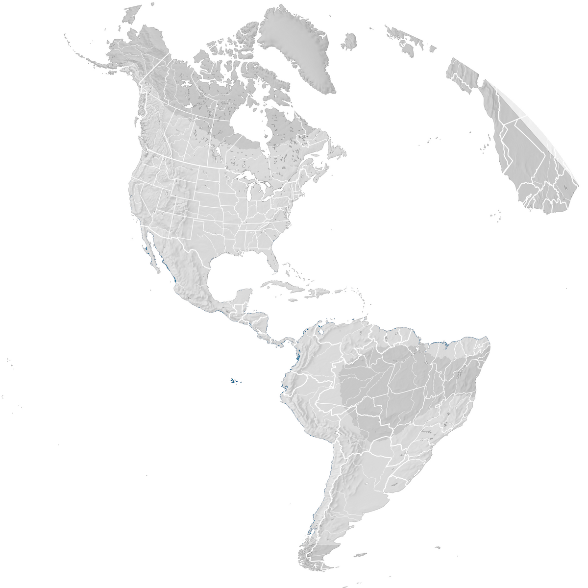 Whimbrel - Range map: Non-breeding - eBird Status and Trends