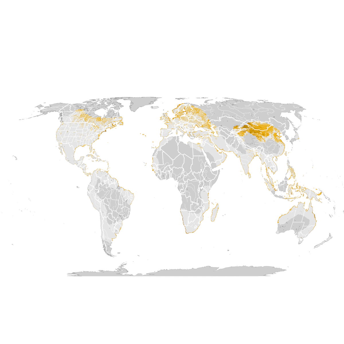 Common Tern Abundance Map Post Breeding Migration Ebird Status And Trends
