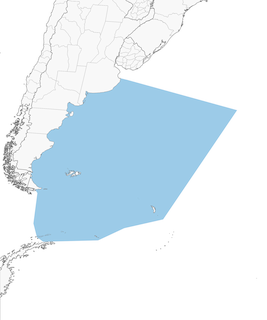 Distribution of the Brown Skua - Range Map