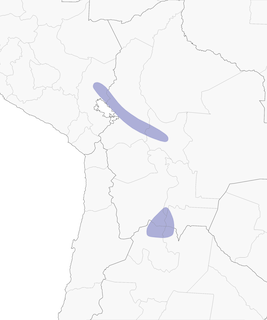 Distribution of the Short-tailed Finch - Range Map