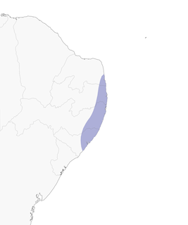 Distribution of the Seven-colored Tanager - Range Map