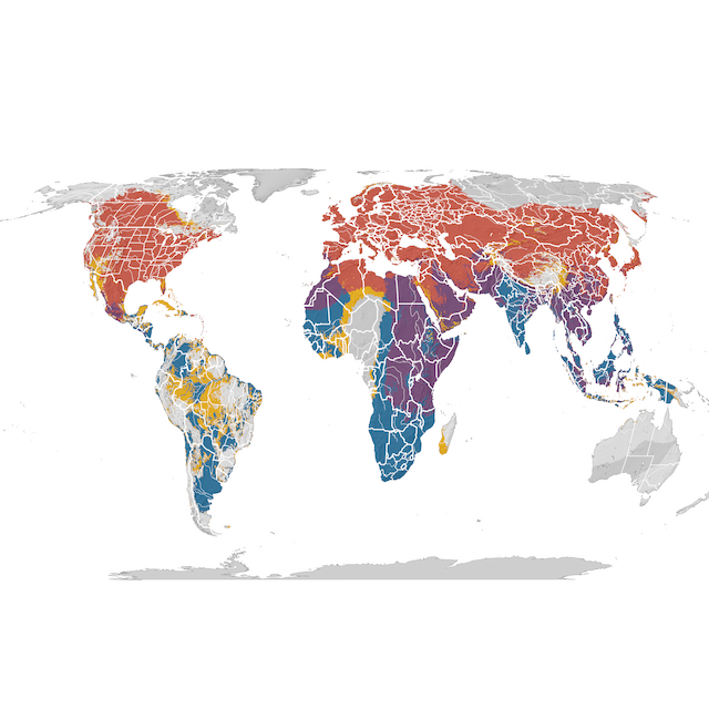 Mapa de Distribuição