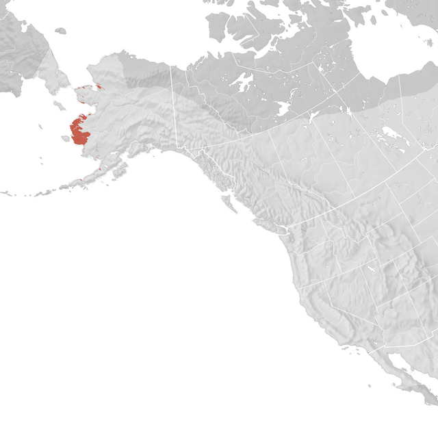 Mapa de distribuição