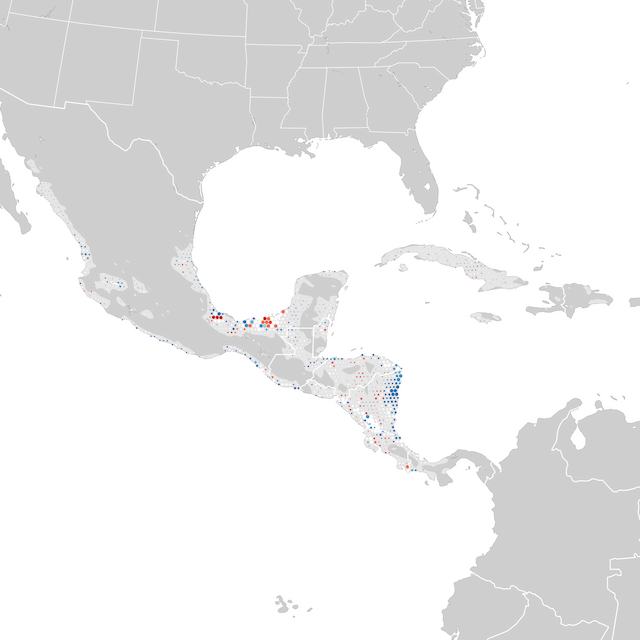 Carte des tendances