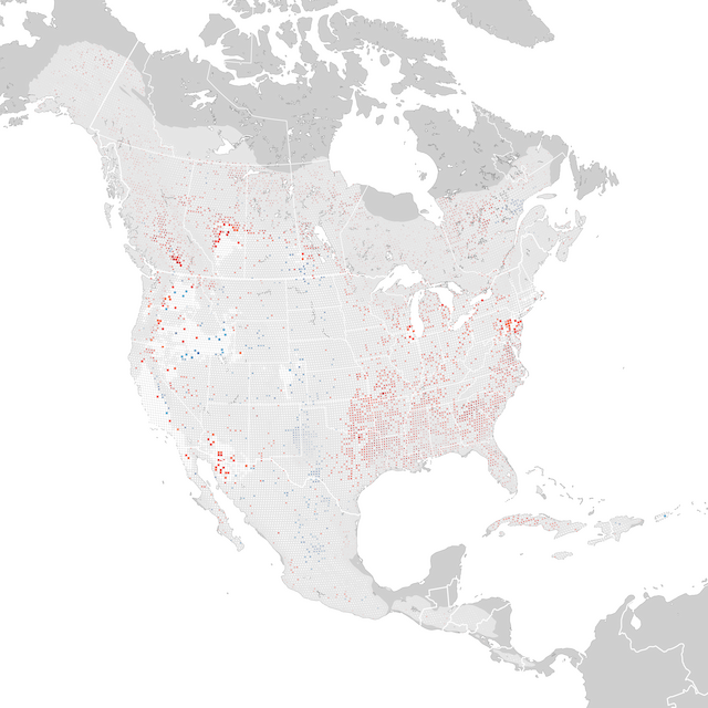 Carte des tendances