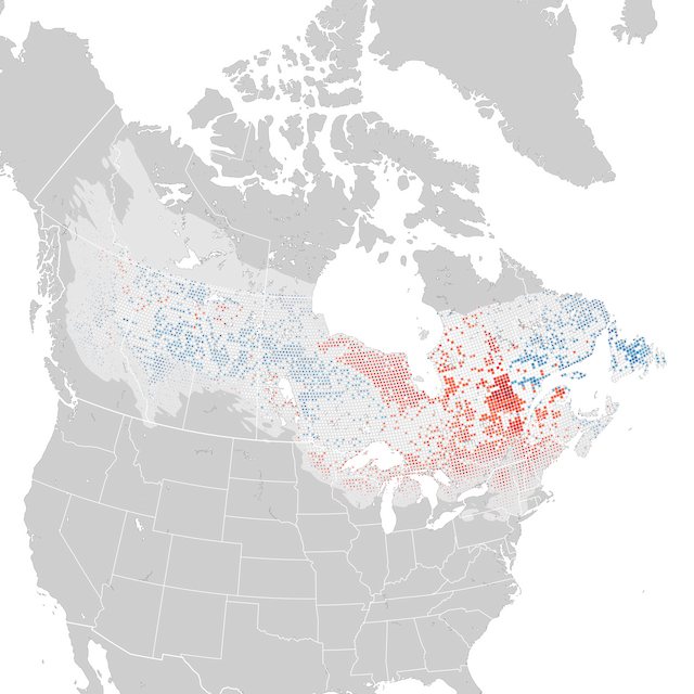 Carte des tendances