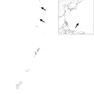 Distribution of the Bridled White-eye - Range Map