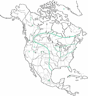 Figure 1. Distribution of the Passenger Pigeon. - Range Map