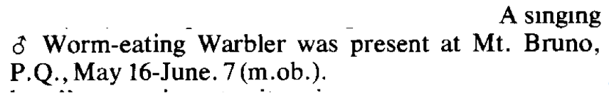 Worm-eating Warbler - ML619404825