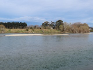 Balclutha--Clutha River at airport, Clutha District, Otago, New Zealand ...