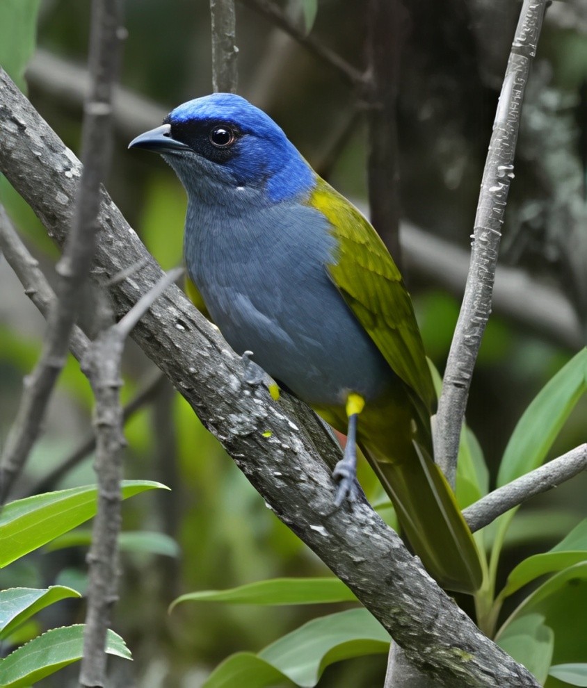 Blue-capped Tanager - ML644489191