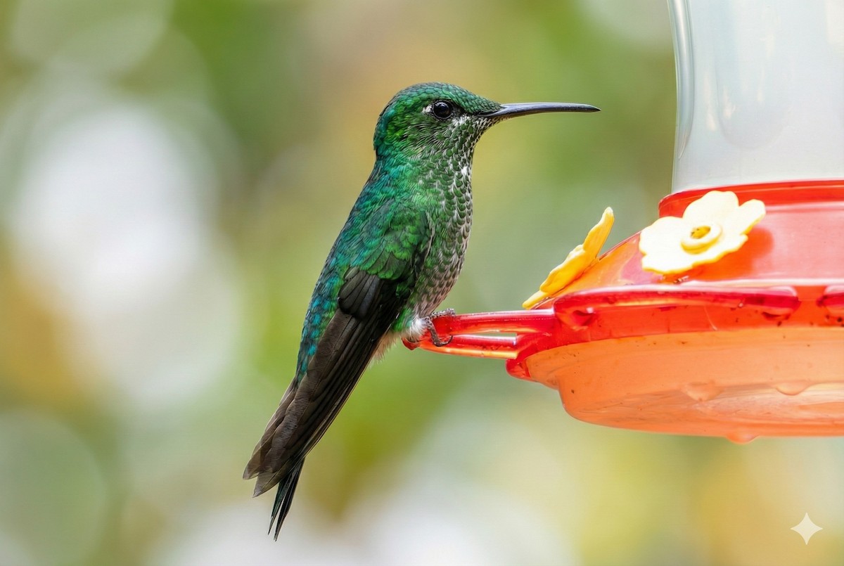 Green-crowned Brilliant - ML645880596