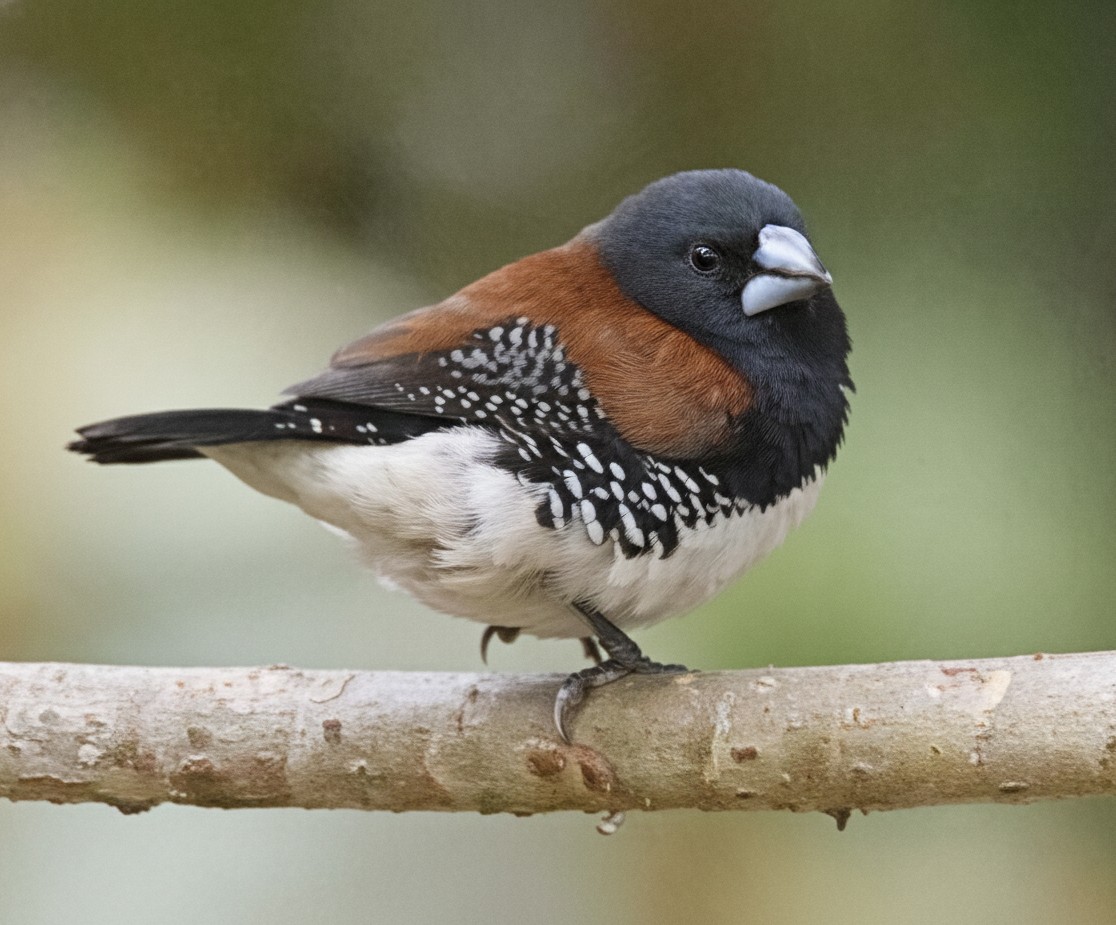 svarthodemannikin (nigriceps/woltersi) (brunryggmannikin) - ML646393403