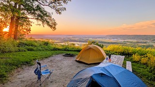 Wyalusing SP--Wisconsin Ridge Campground, Grant, Wisconsin, United ...